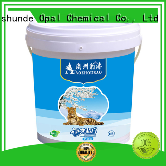 Opal healthy interior emulsion paint factory for family