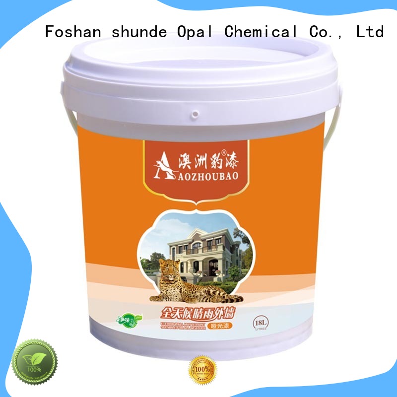 Opal fully effective outside wall paint series for renovating house