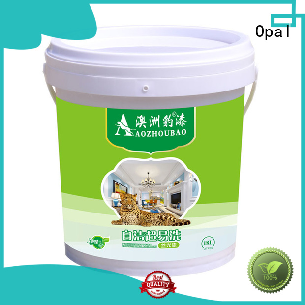 Opal selfcleaning elastic paint factory for UXA wall varnish