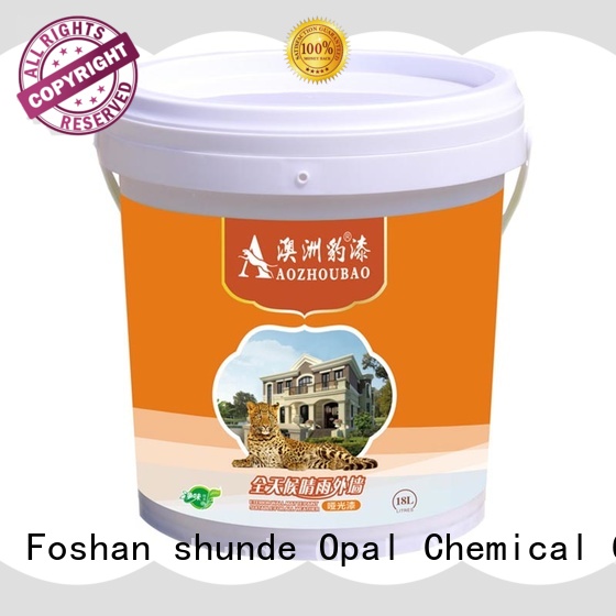 Opal advanced best exterior paint factory price for renovating house