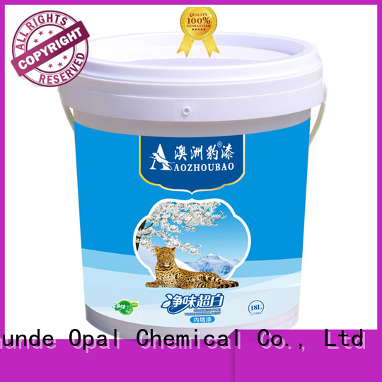 Opal antialkali interior house paint factory for renovating house