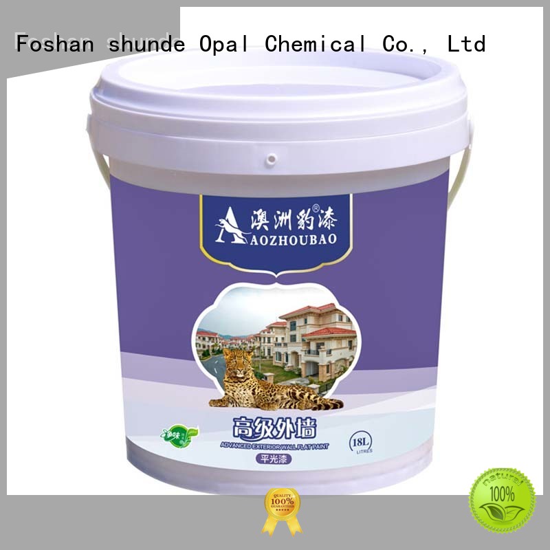 Opal exterior latex paint manufacturer for renovating house