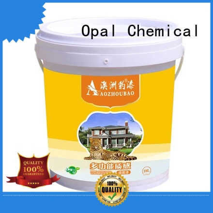 color adjustable liquid wallpaper paint wholesale for exterior wall Opal