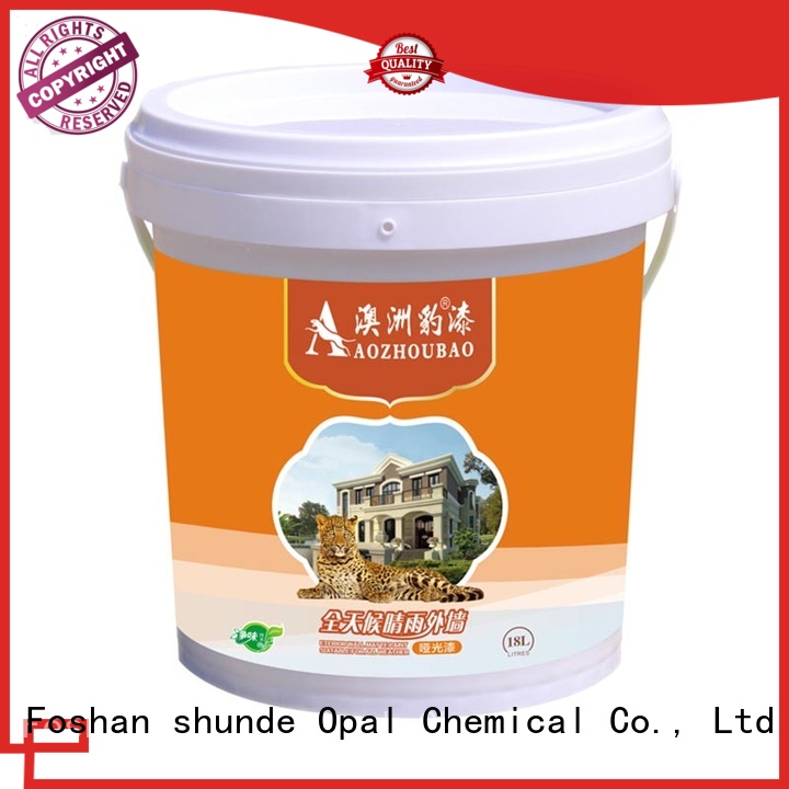 Opal exterior wall paint supplier for renovating house