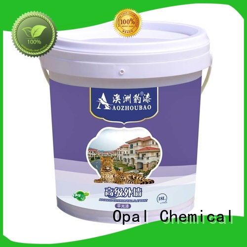 Opal exterior latex paint series for home use