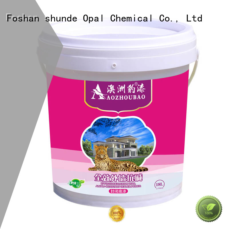 Opal waterproof exterior home painting factory price for renovating house