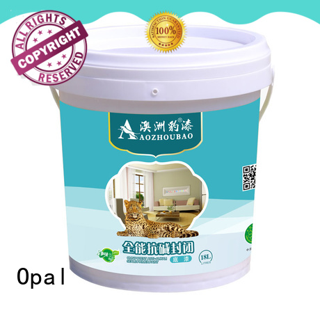 Opal eco-friendly interior latex paint wholesale for family