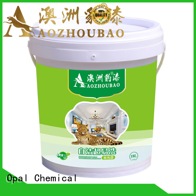 Opal antialkali interior emulsion paint manufacturer for renovating house