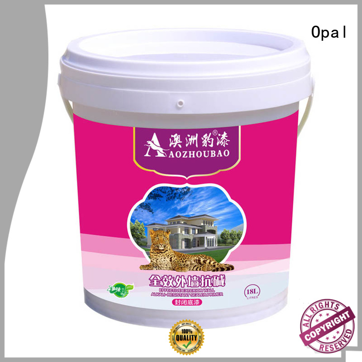 Opal fully effective exterior emulsion paint series for renovating house