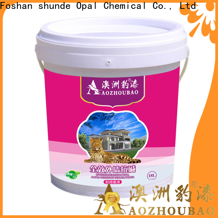 Opal new exterior latex paint factory price for building