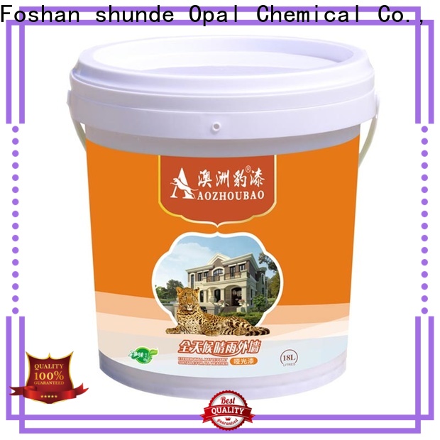 Opal exterior emulsion paint factory price for renovating house