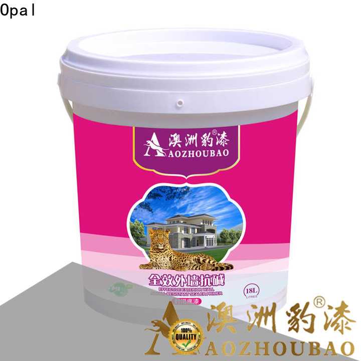 Opal latest exterior wall paint supplier for renovating house