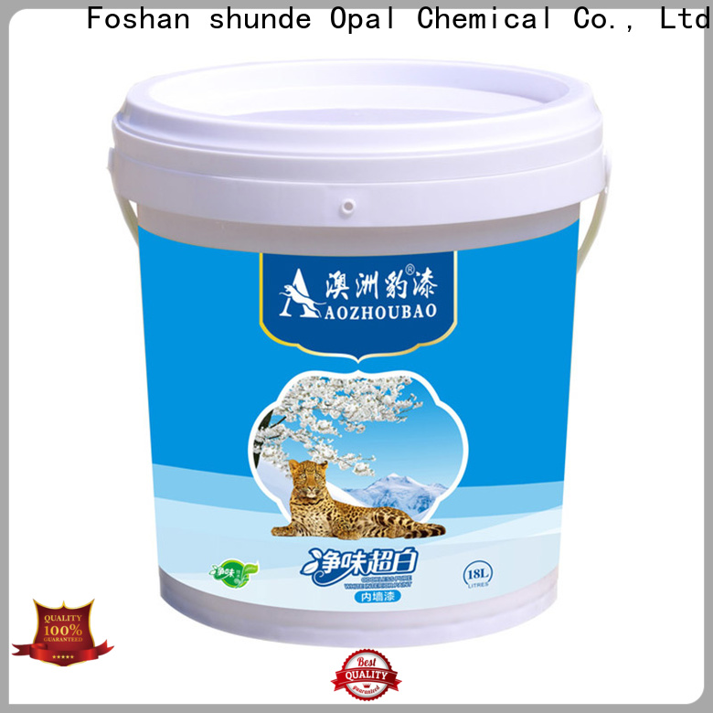 Opal eco-friendly interior paint supplier for UXA wall varnish