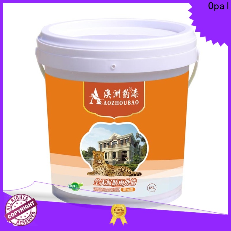 Opal top outdoor house paint directly sale for renovating house