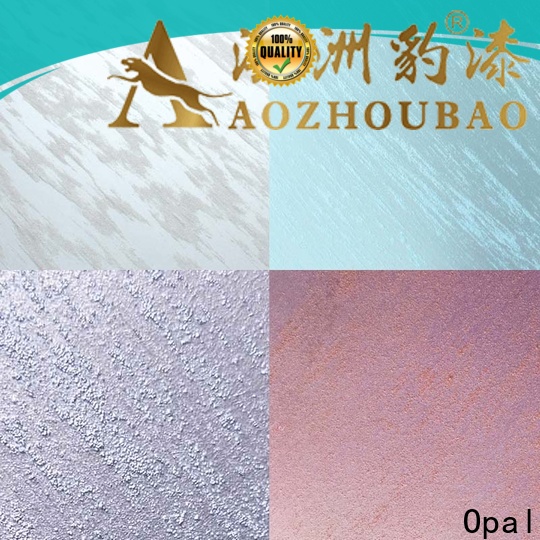 Opal types of paint for art supplier for exterior wall