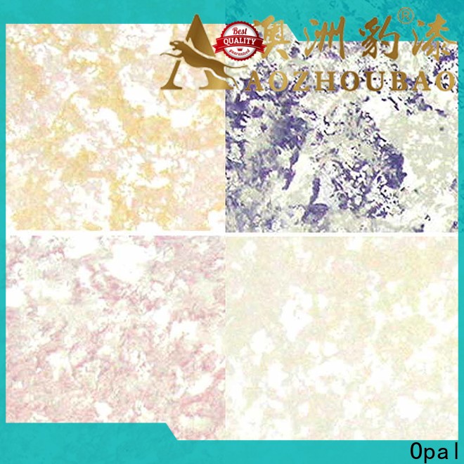 Opal multi-functional art varnish customized for exterior wall