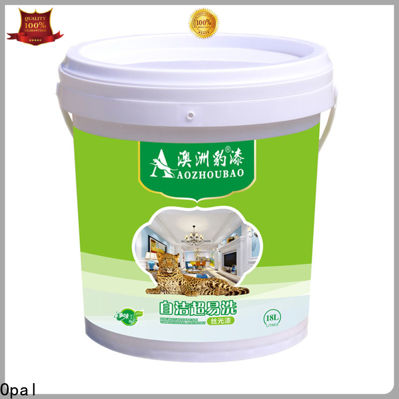 Opal healthy washable emulsion paint customized for renovating house