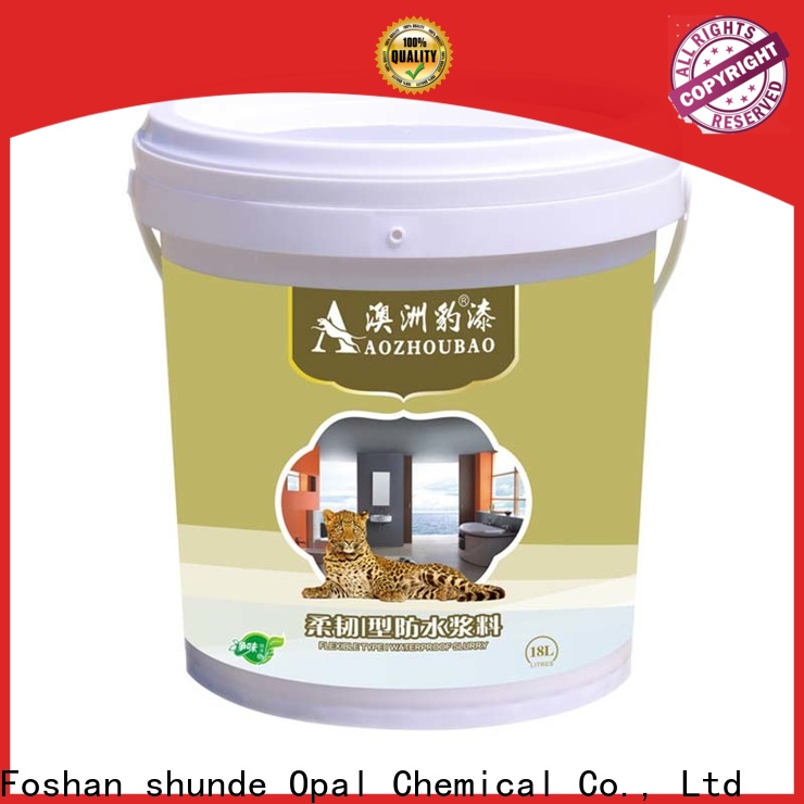 Opal top exterior waterproof paint with good price for wood finishing