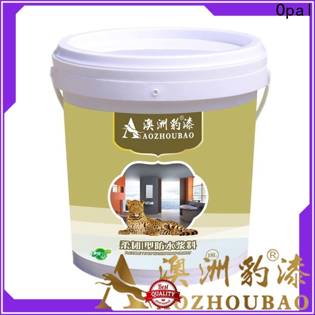 Opal latest exterior waterproof paint with good price for doors