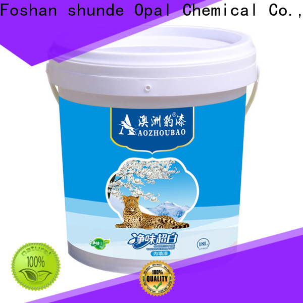 Opal healthy washable emulsion paint wholesale for family