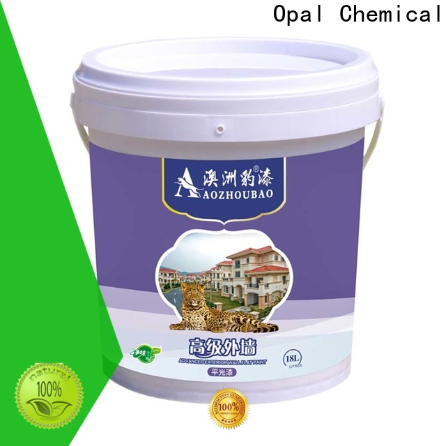 Opal top outside wall paint factory price for home use