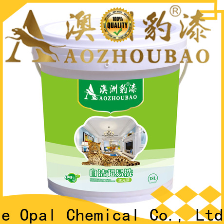 Opal cheap emulsion paint manufacturer for family