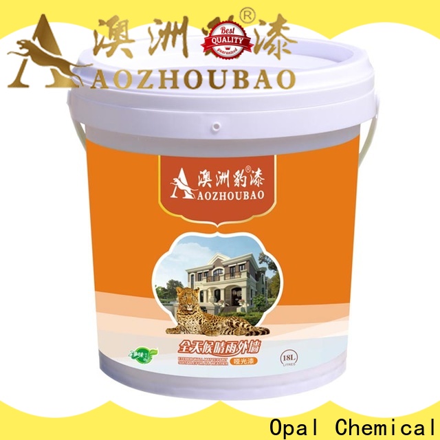 Opal exterior latex paint directly sale for building