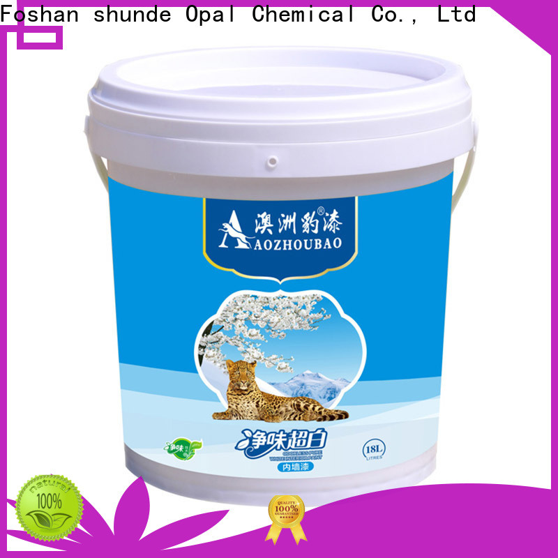 Opal eco-friendly cheap emulsion paint supplier for renovating house