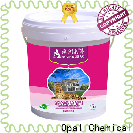 Opal latest external wall paint series for renovating house