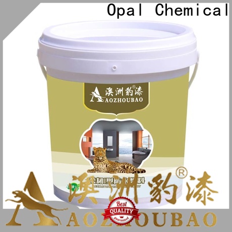 Opal custom exterior waterproof paint manufacturer for wood finishing