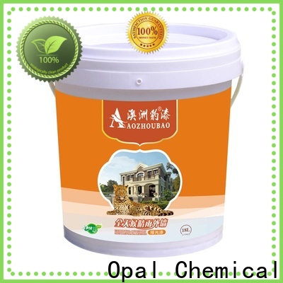 Opal exterior emulsion paint series for renovating house