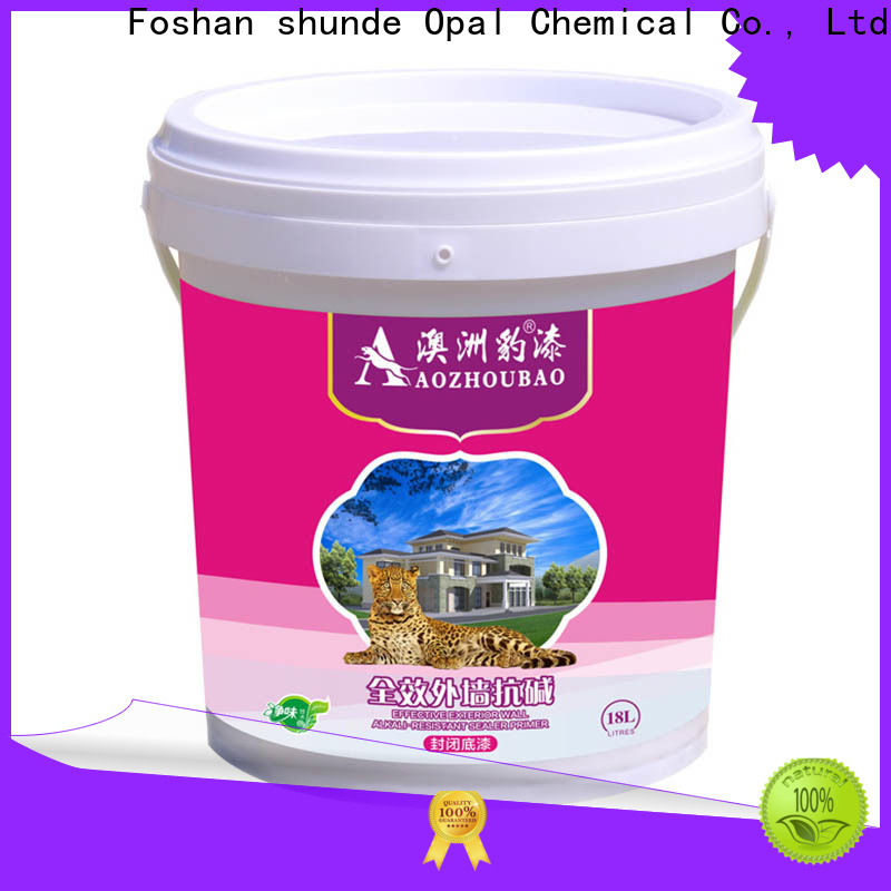 Opal exterior latex paint supplier for renovating house