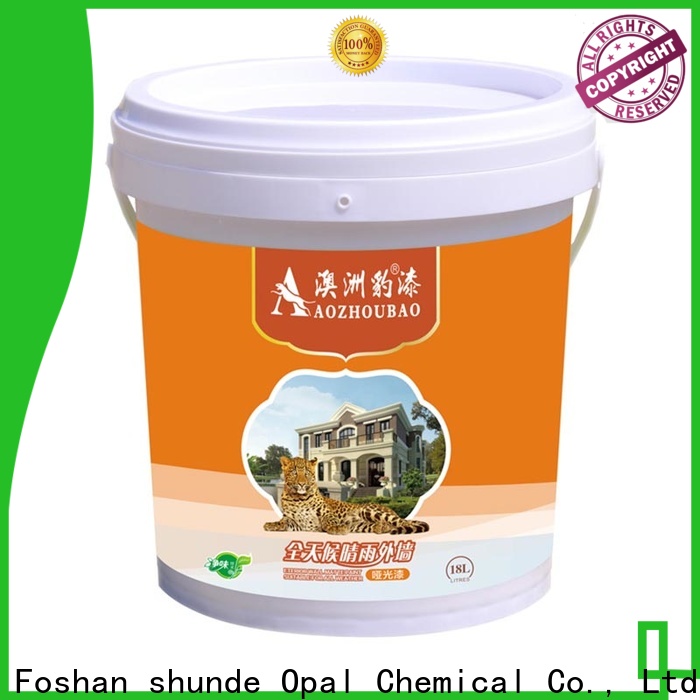 Opal latest exterior wall paint manufacturer for building