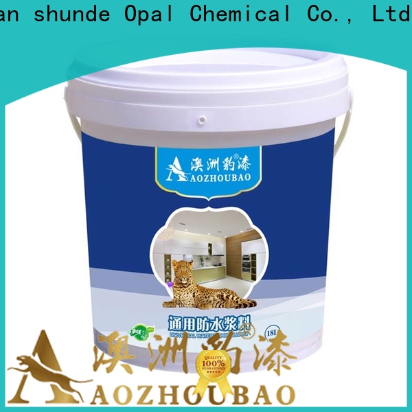 Opal exterior waterproof paint factory price for doors