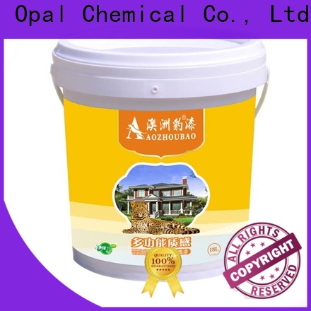 Opal dry fast art paint factory price for inner wall