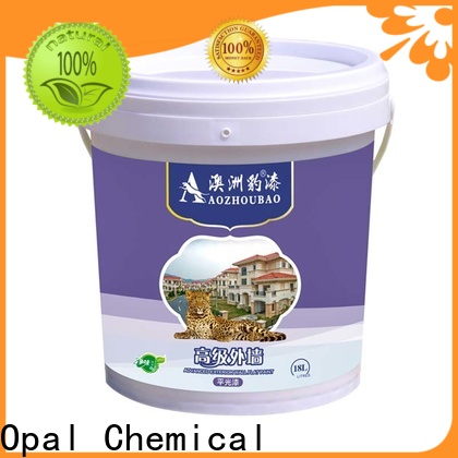 Opal outside wall paint factory price for building