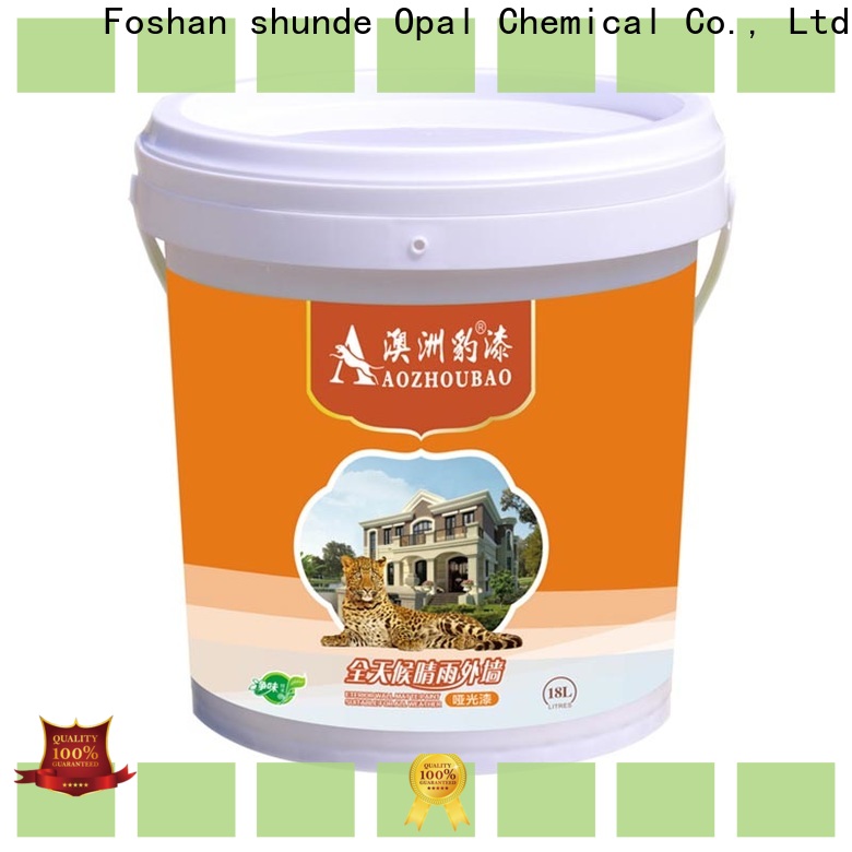 Opal external wall paint factory price for building