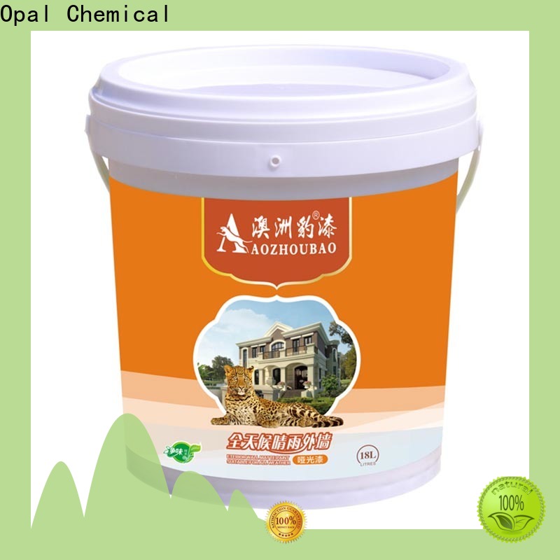 Opal best best exterior house paint supplier for renovating house