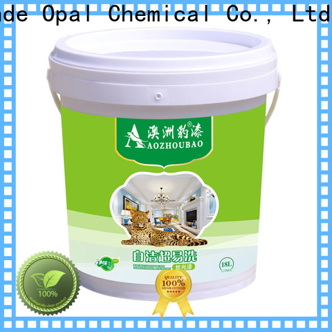 Opal odorless washable emulsion paint customized for family