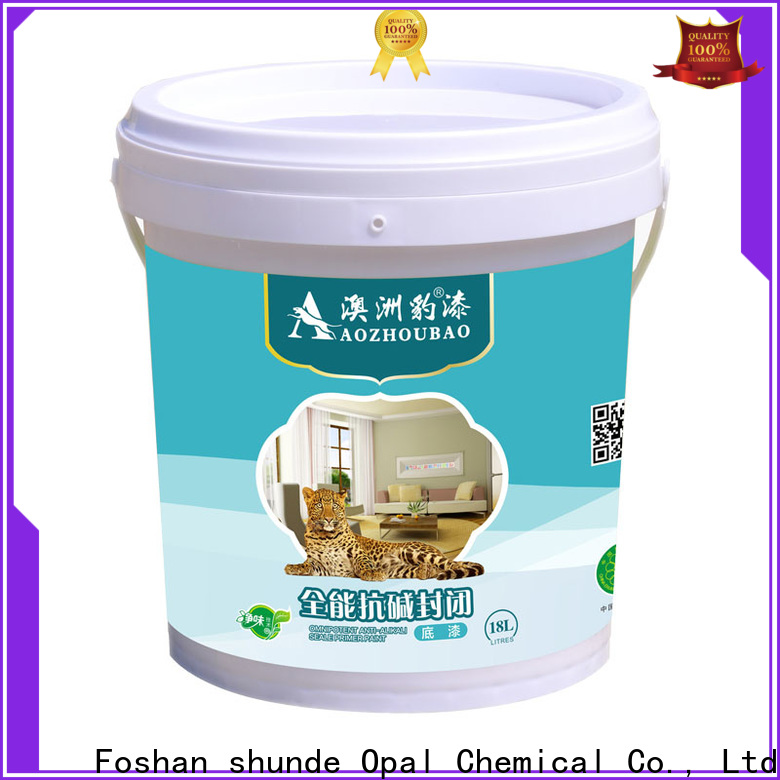 Opal antialkali elastic paint manufacturer for UXA wall varnish