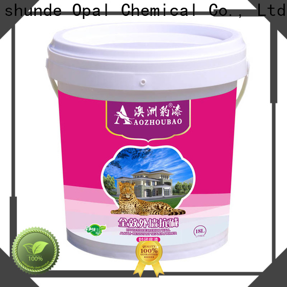 Opal types of exterior paints supplier for building