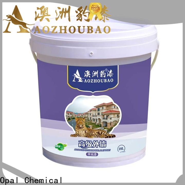 Opal latest exterior latex paint factory price for home use