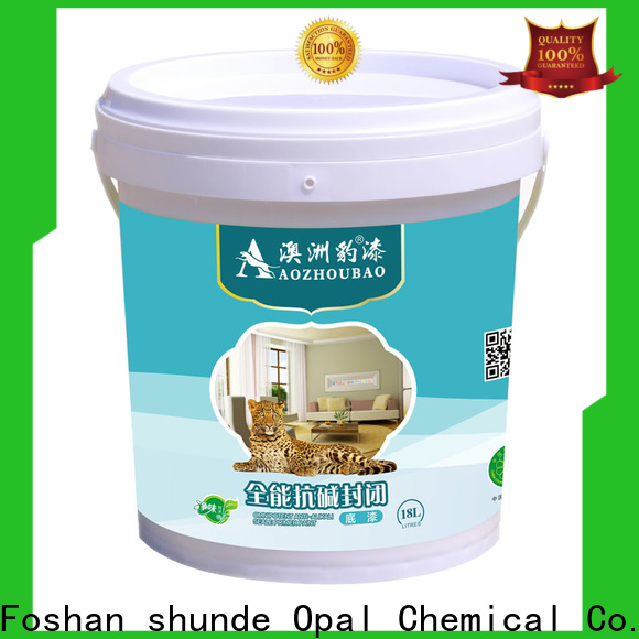 Opal cheap emulsion paint wholesale for family