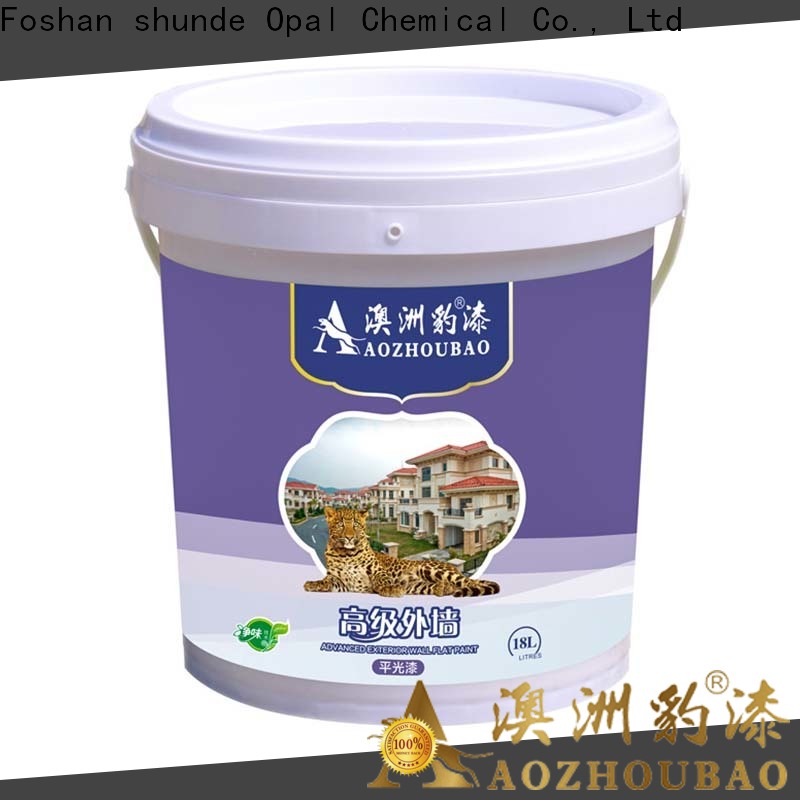 custom exterior latex paint series for building