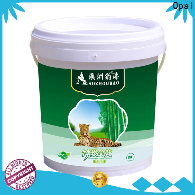 Opal antialkali interior latex paint factory for UXA wall varnish