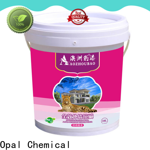 Opal new exterior latex paint factory price for building