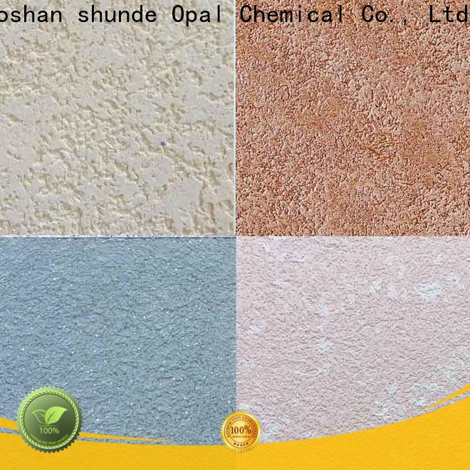 Opal paint supplies customized for exterior wall