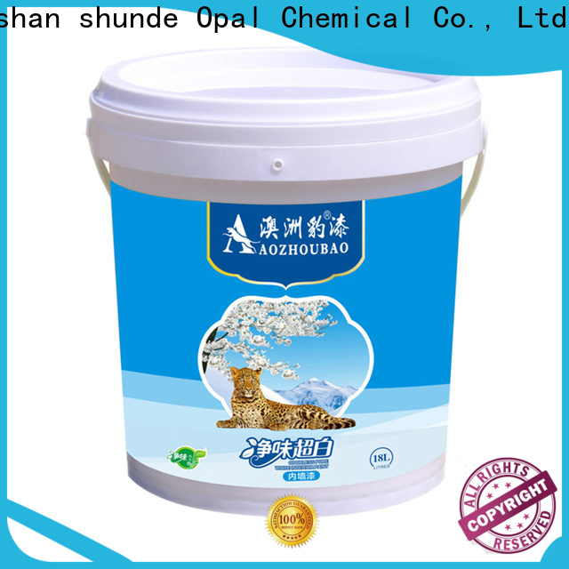 Opal elastic paint factory for renovating house