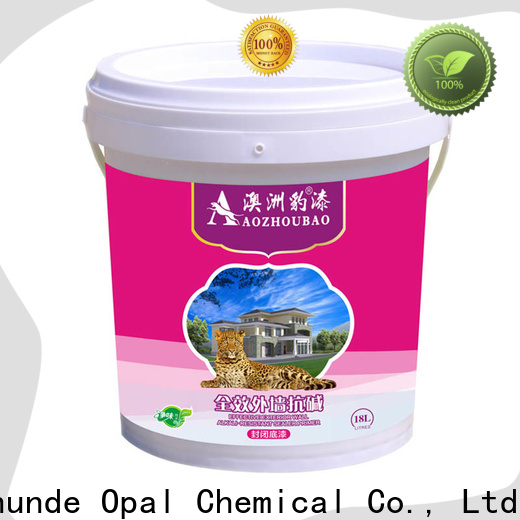 Opal top outdoor house paint manufacturer for building