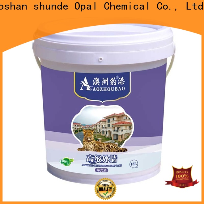 Opal exterior wall paint directly sale for renovating house